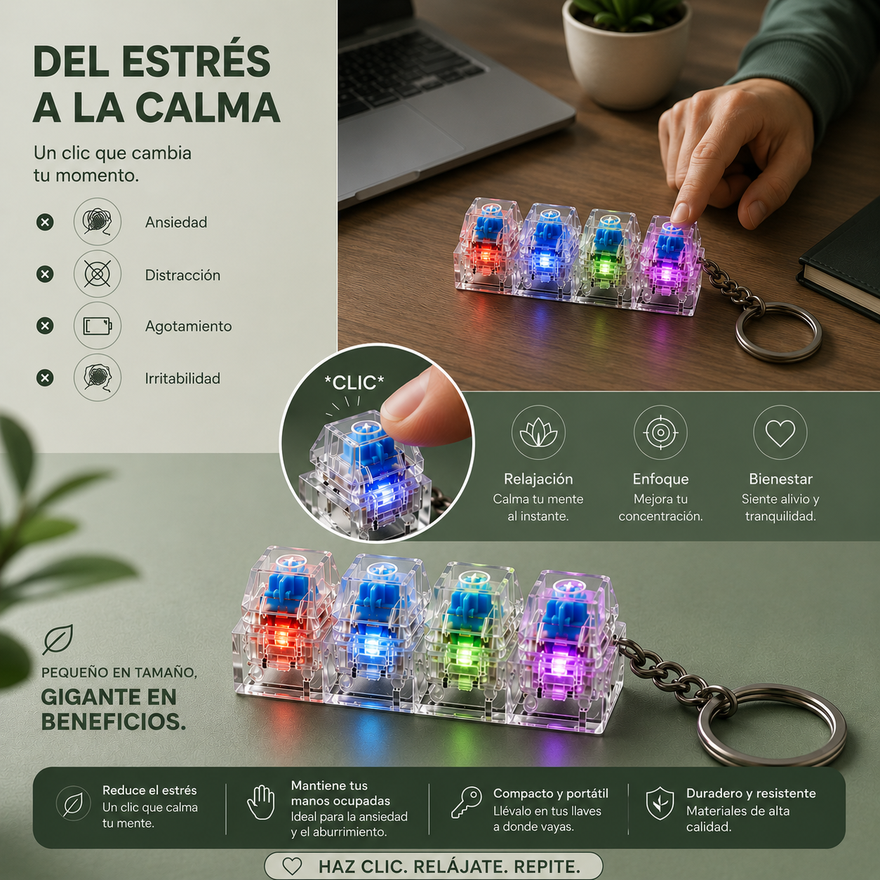 CalmClick™ – Tu Momento de Desconexión